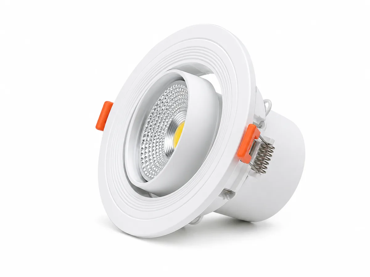 LED PVC Tiltable COB Light view 3