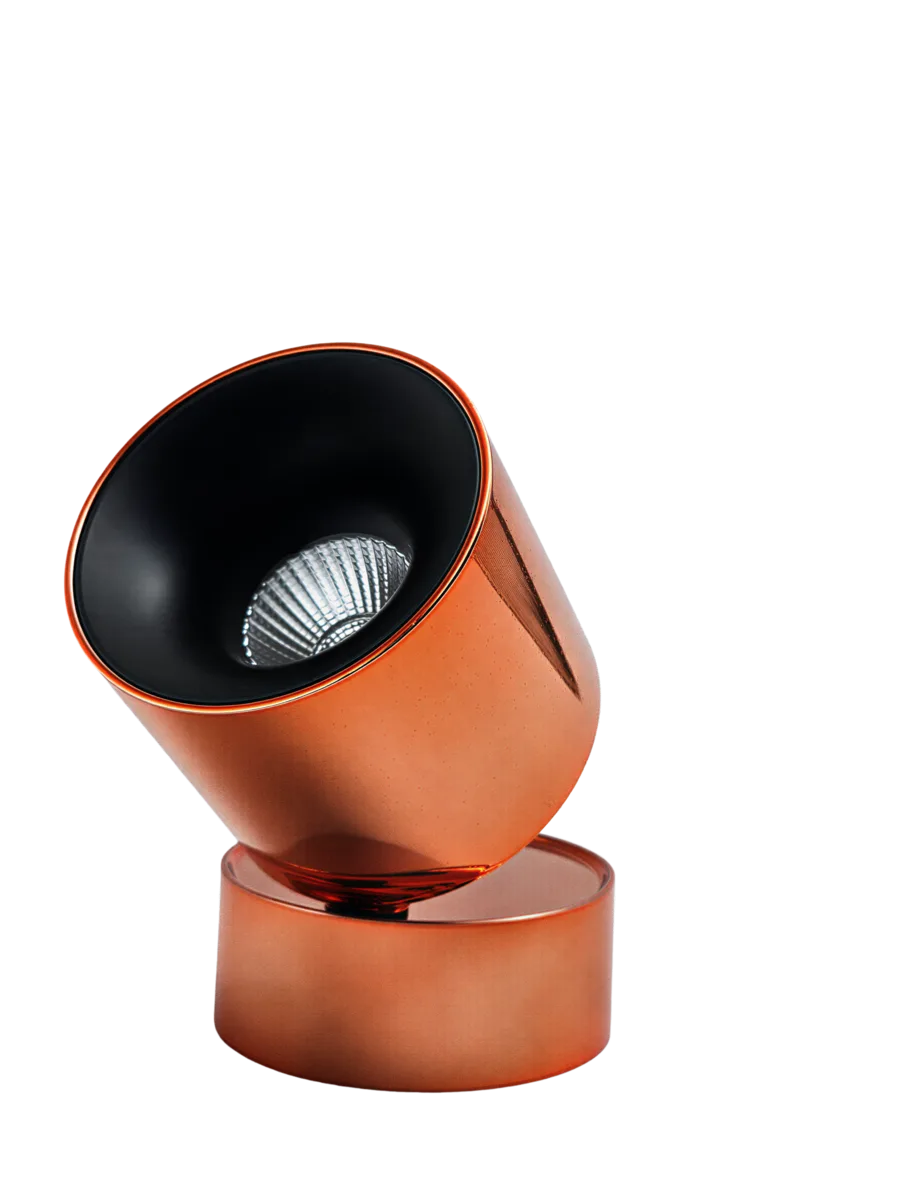 LED Metallic Movable Light